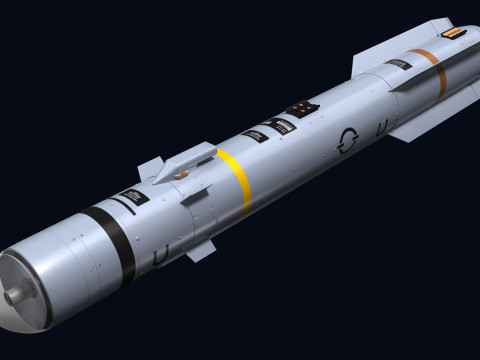 Brimstone 2 Missile 3D Model