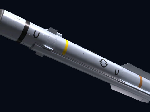 Brimstone 2 Missile 3D Model