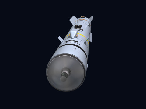 Brimstone 2 Missile 3D-Modell