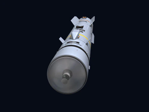 Brimstone 2 Missile 3D Model