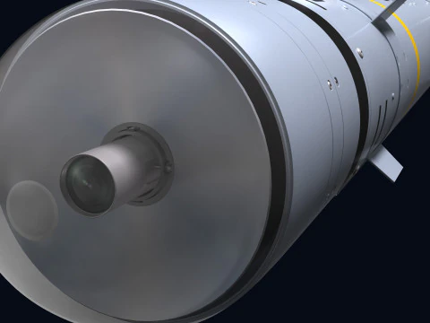Brimstone 2 Missile 3D Model
