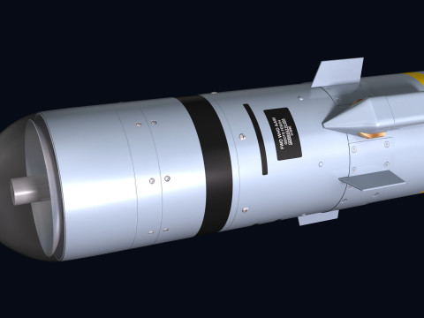 Brimstone 2 Missile 3D-Modell
