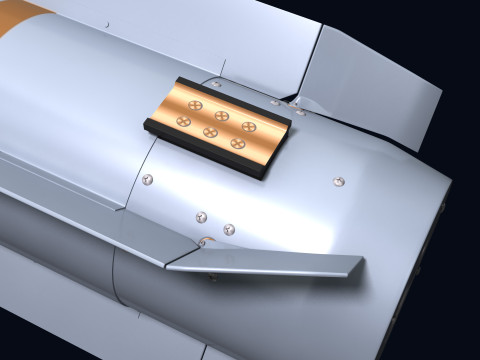 Brimstone 2 Missile 3D-Modell