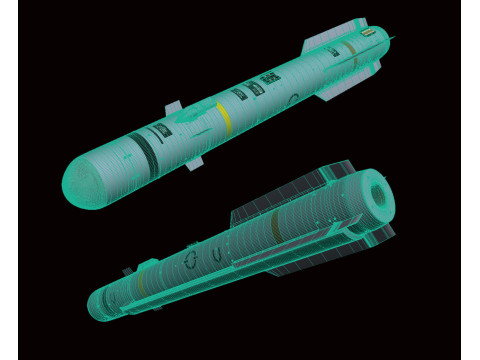 Brimstone 2 Missile 3D-Modell