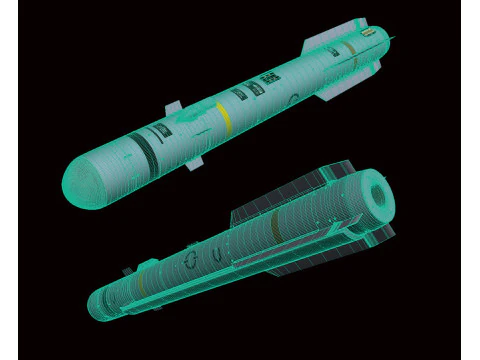 Brimstone 2 Missile 3D Model