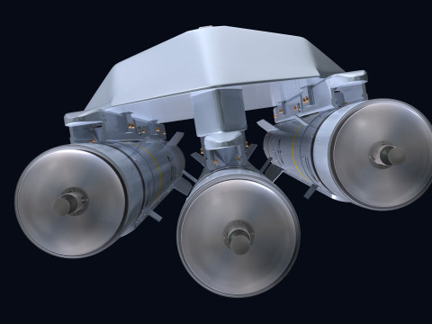 Missile Launcher for Brimstone 3D Model