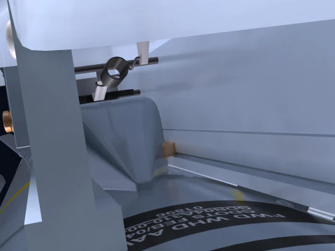 Missile Launcher for Brimstone 3D Model