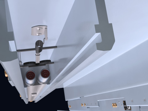 Missile Launcher for Brimstone 3D Model