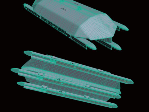 Missile Launcher for Brimstone 3D Model