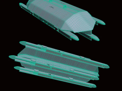 Missile Launcher for Brimstone 3D Model