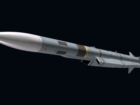 Meteor Missile 3D 模型