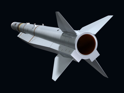 Meteor Missile Model 3D