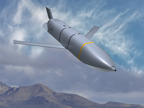 AGM-158 XR Missile 3D Model