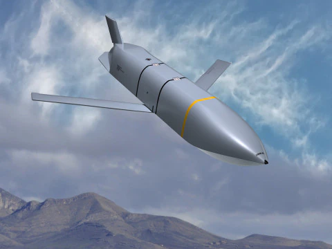 Pocisk AGM-158 XR Model 3D