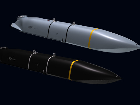 AGM-158 XR Missile Modèle 3D
