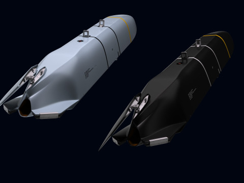 AGM-158 XR Missile Modèle 3D