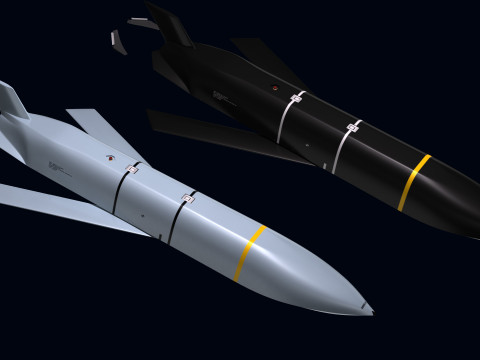 AGM-158 XR Missile Modèle 3D