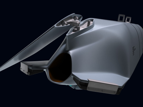 AGM-158 XR Missile Modèle 3D
