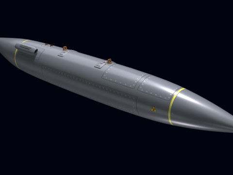 Electronic Support Jammer for Rafale Modello 3D