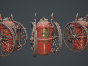 fire extinguisher Modèle 3D