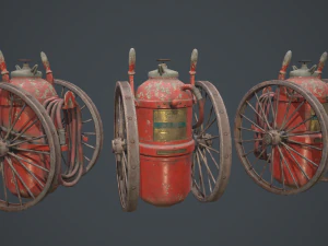 fire extinguisher 3D Model
