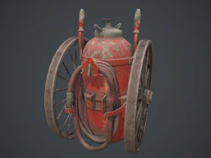 fire extinguisher 3D Model