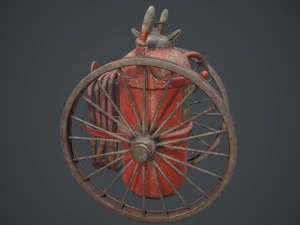 fire extinguisher 3D Model