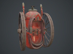 fire extinguisher 3D Model