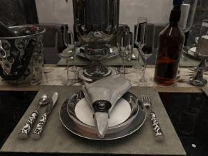 colhergarfopratosde vidro Modelo 3D