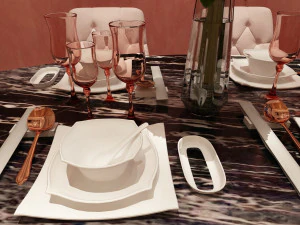 colhergarfopratosde vidro Modelo 3D