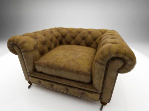 sof&aacute; Modelo 3D