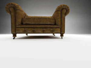 sof&aacute; Modelo 3D