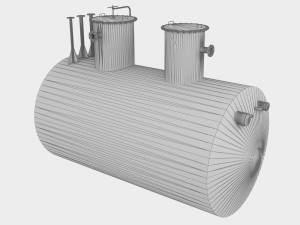 epp 20-2400 storage tank 3D Model