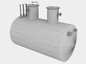 tanque de armazenamento epp 20-2400 Modelo 3D
