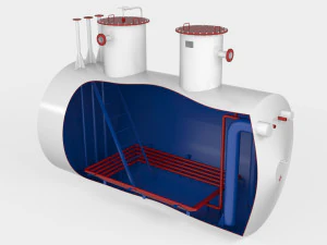 tanque de armazenamento epp 20-2400 Modelo 3D