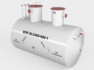 epp 20-2400 storage tank 3D-Modell