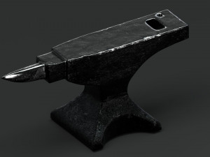 realistic anvil 3D Model