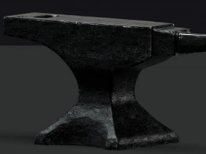 realistic anvil 3D Model