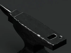 realistic anvil 3D Model