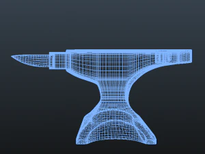 realistic anvil 3D Model