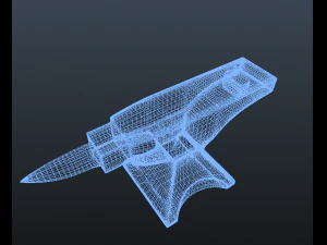 realistic anvil 3D Model
