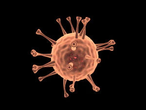 animazione sul coronavirus Modello 3D