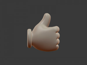 hand emoji signs - icons pack Modelo 3D