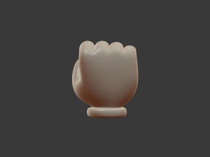 hand emoji signs - icons pack Modelo 3D