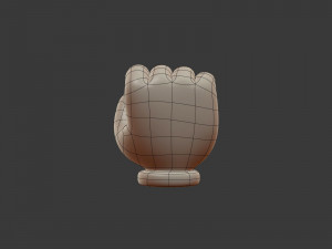hand emoji signs - icons pack Modelo 3D