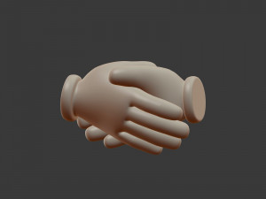 hand emoji signs - icons pack Modelo 3D