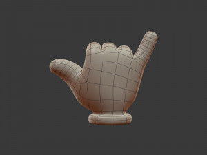 hand emoji signs - icons pack Modelo 3D