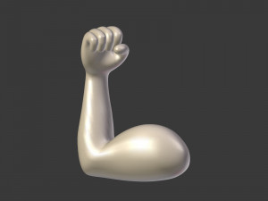 cartoon hands - emoji signs - icons pack Modelo 3D