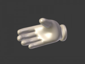 cartoon hands - emoji signs - icons pack Modelo 3D
