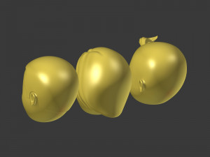 cartoon head - face emoticon Modelo 3D